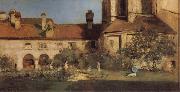 William Merritt Chase The Cloisters oil painting